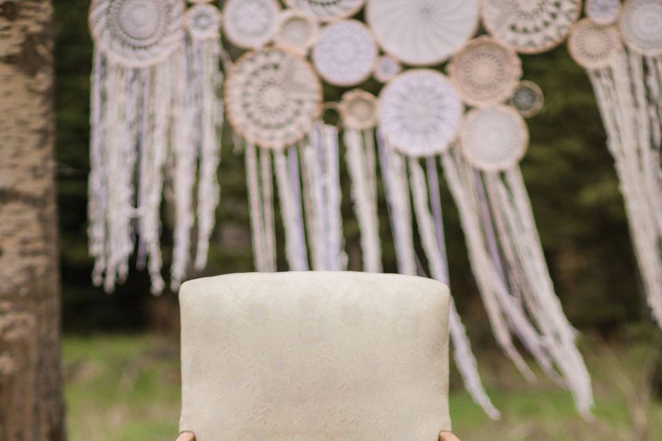 Natural bridal bouquet