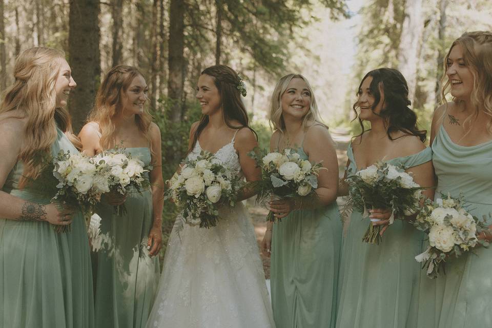 Sage Green and White Wedding