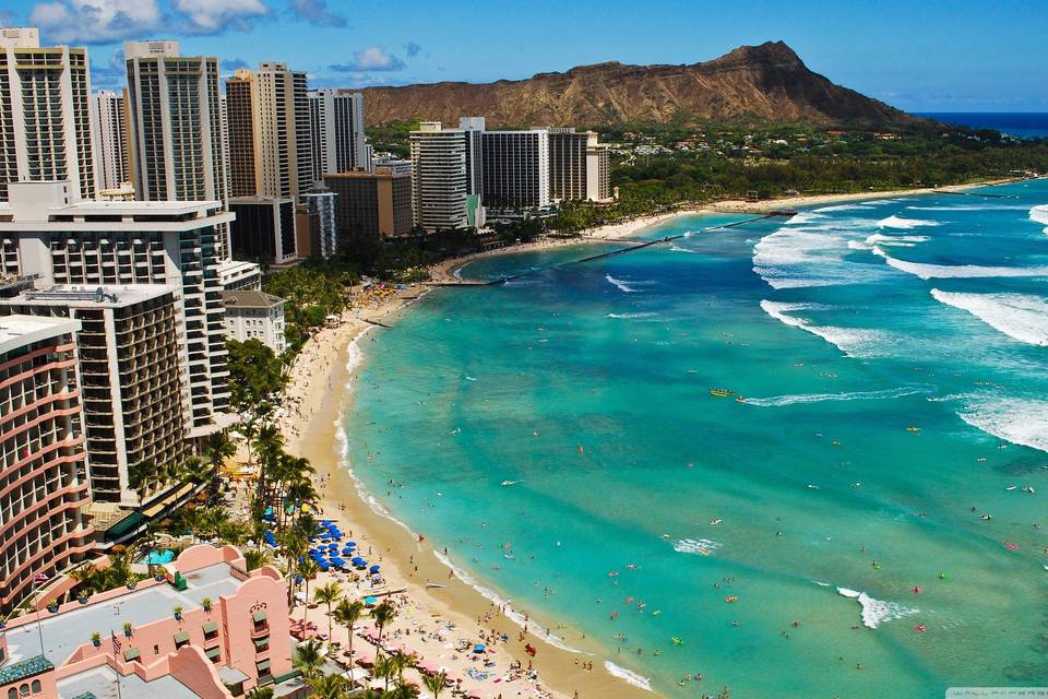 Waikiki Beach, Oahu Hawaii