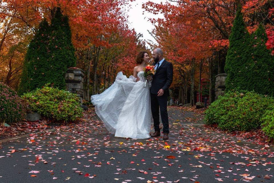 Autumn wedding