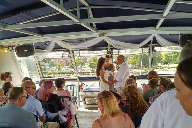 Ceremony on Upper Deck