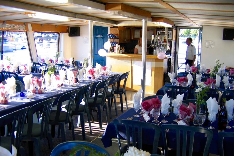 Dinner on Lower Deck