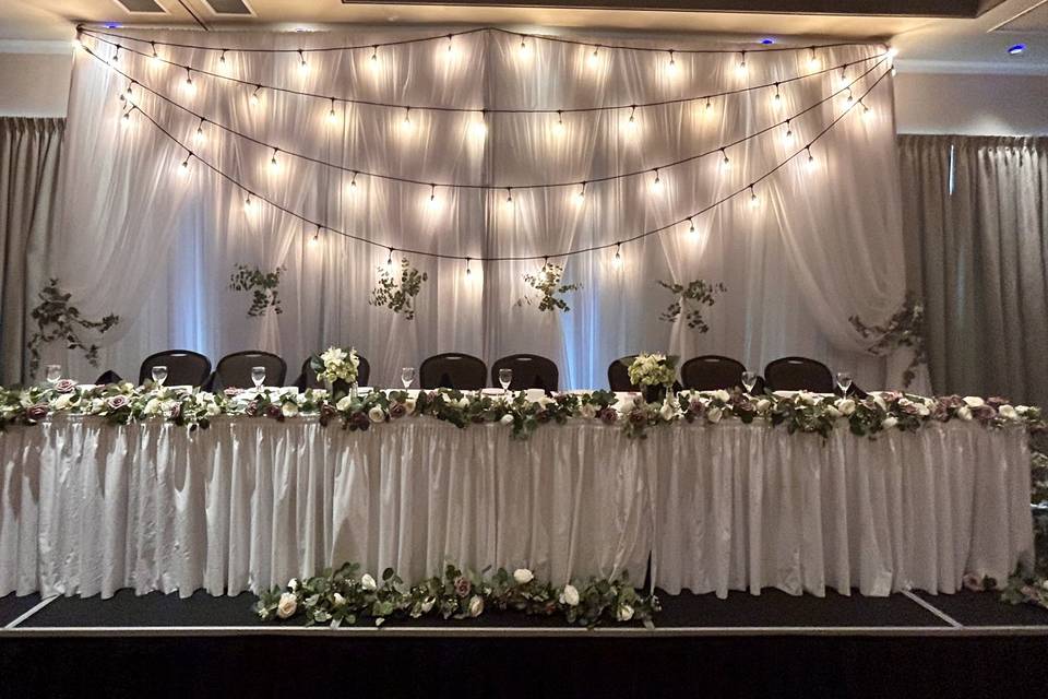 Head table