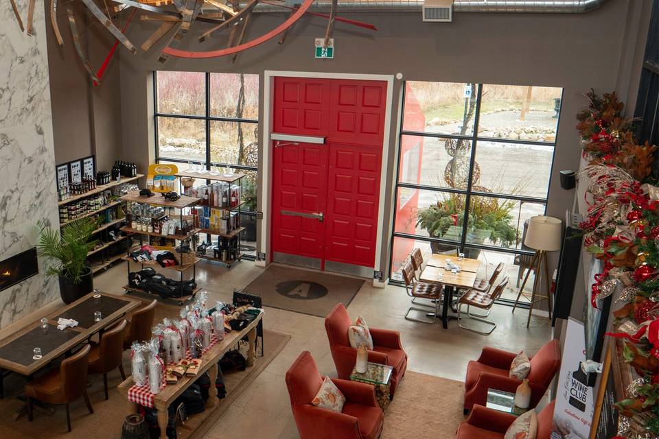 Winery foyer