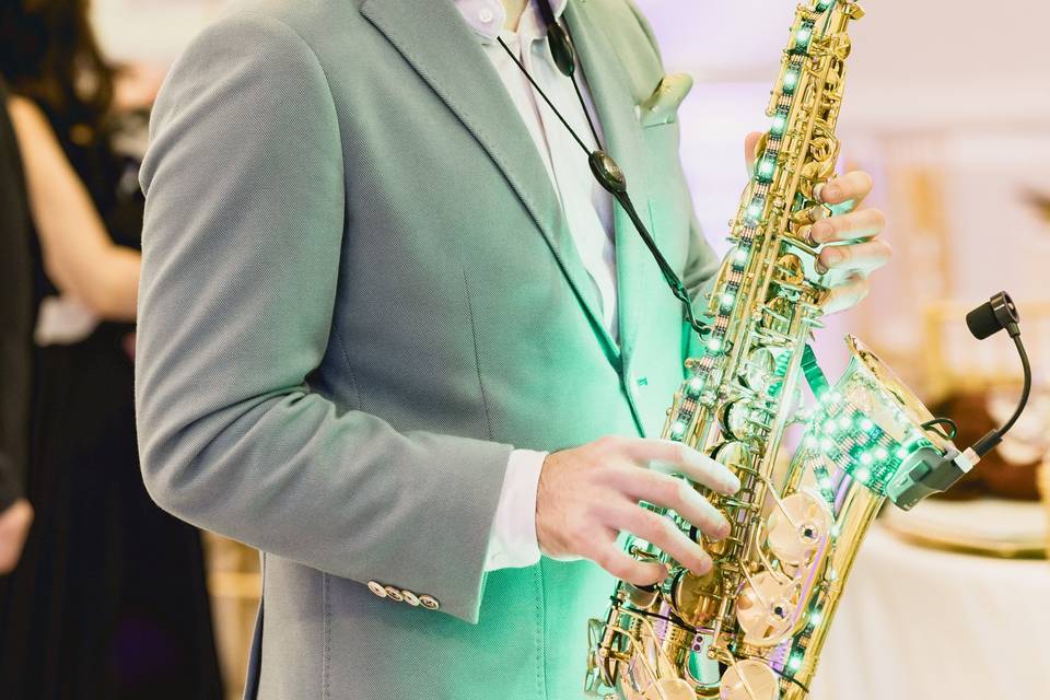 Saxophonist for wedding