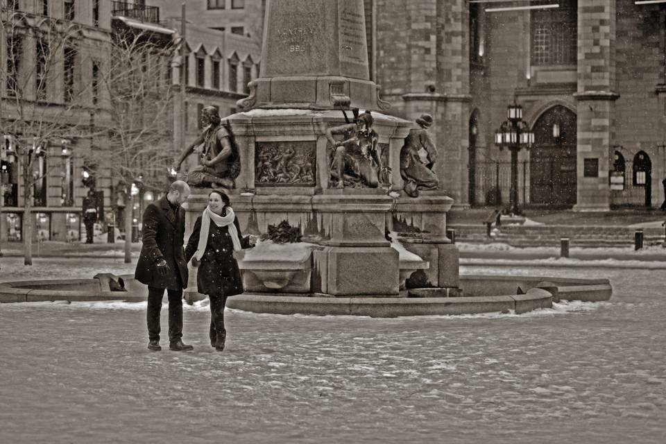 Montreal old port e-session