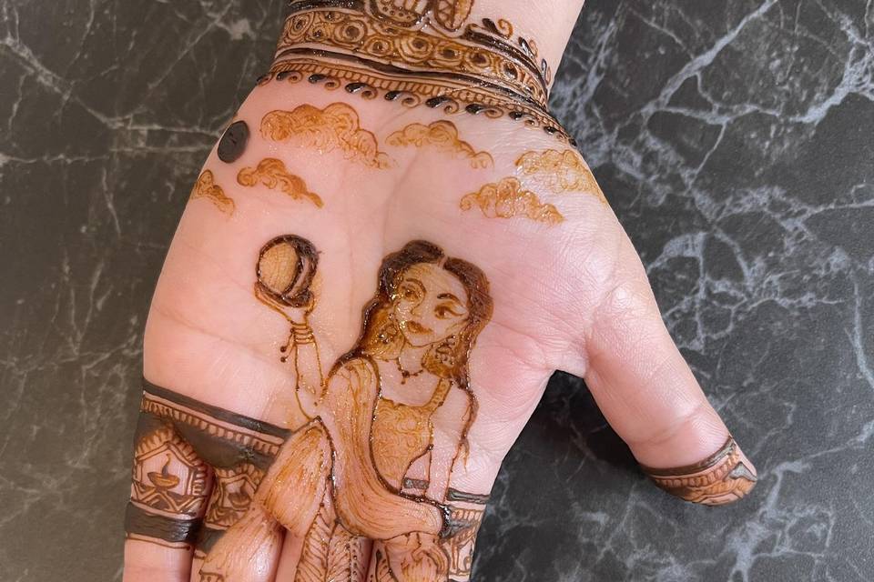 Karvachauth Henna