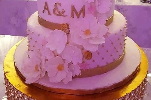 Cake with initials