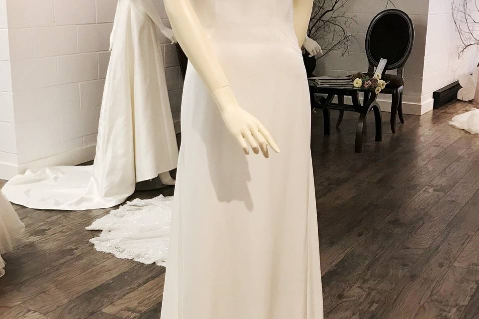One of our trumpet dresses