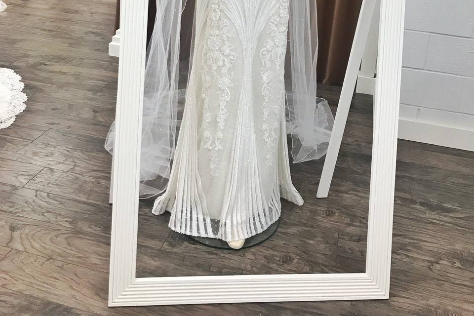 One of our sheath dresses