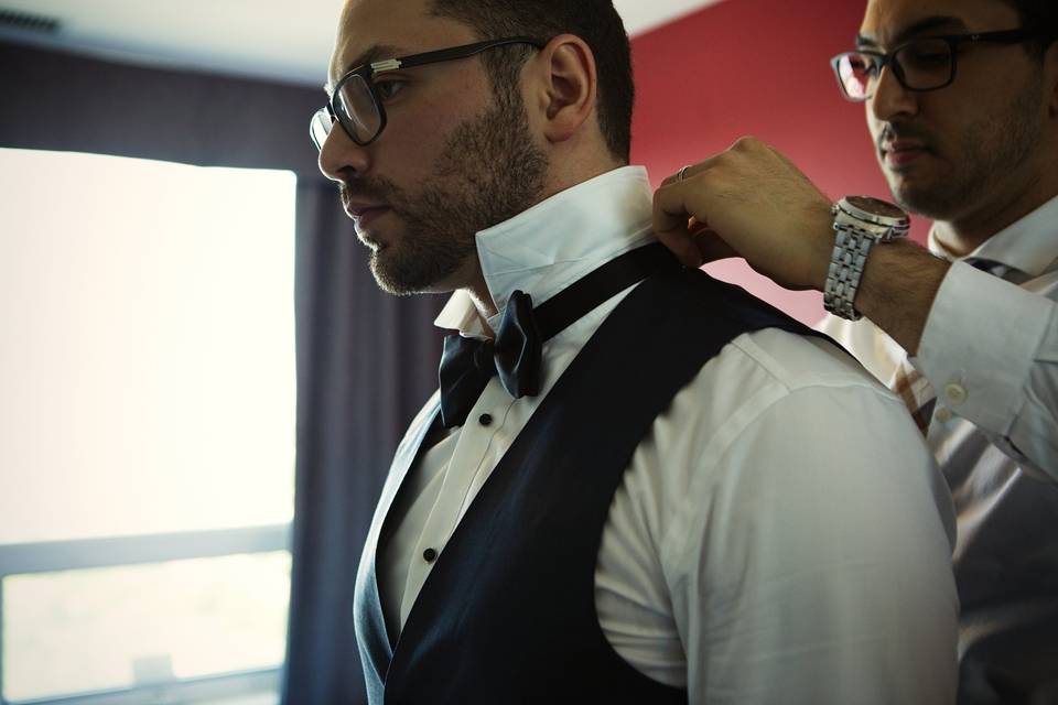 Groom prep