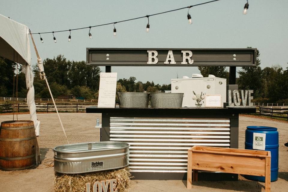 Bar for rent