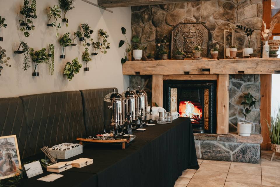 Coffee & Tea in Bar area