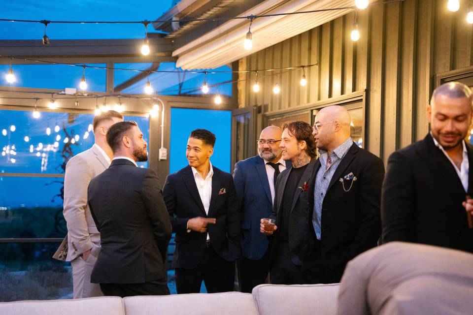 Patio and Satellite Bar