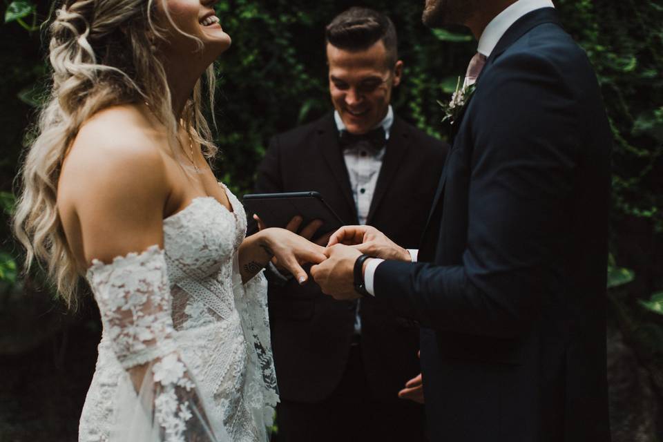 Cambridge Butterfly Wedding