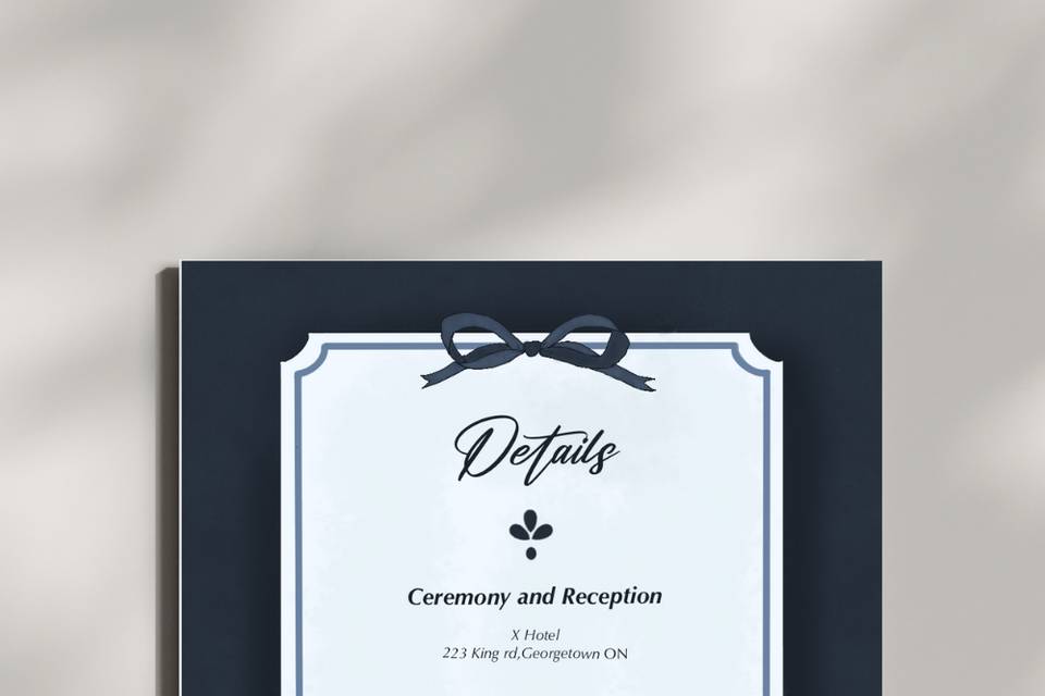 Cottage core detail card