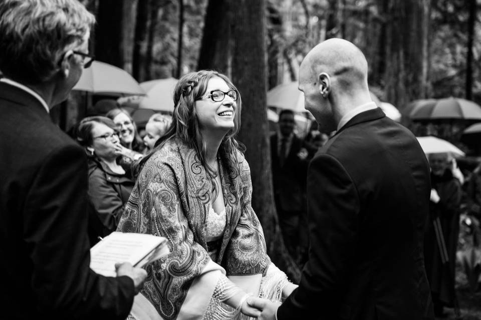 Wedding in Forest