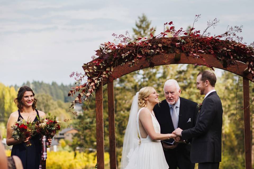 Wedding at Church and State