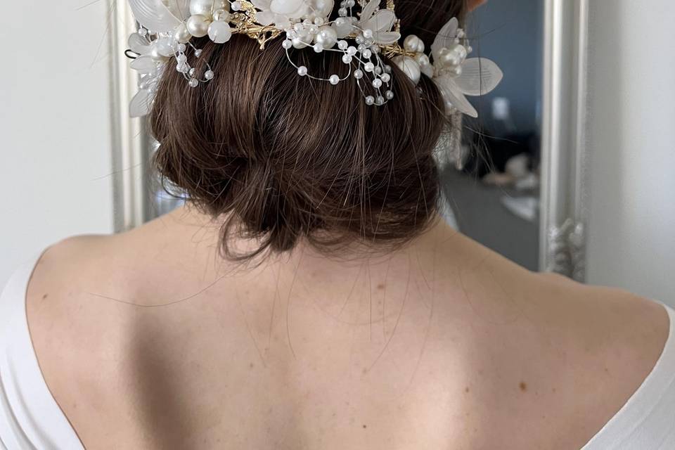 Bridal LOW BUN