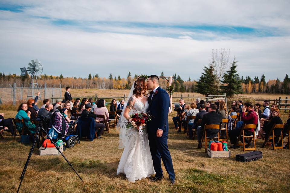 Fall Ceremony in Red Deer, AB