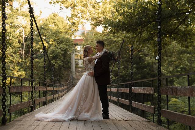 Stunning shot on a bridge