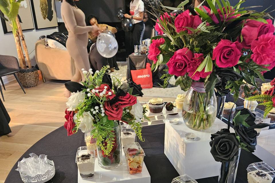 Dessert table