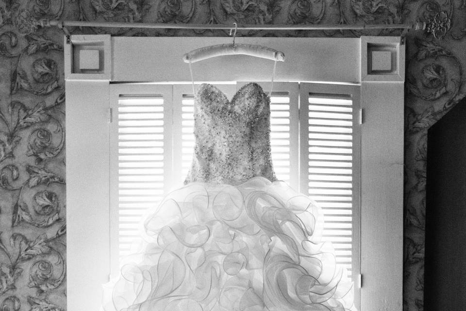 St Catharines, Ontario bridal gown