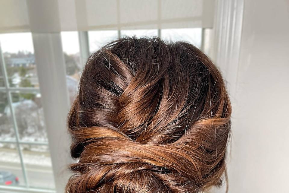 Textured Updo