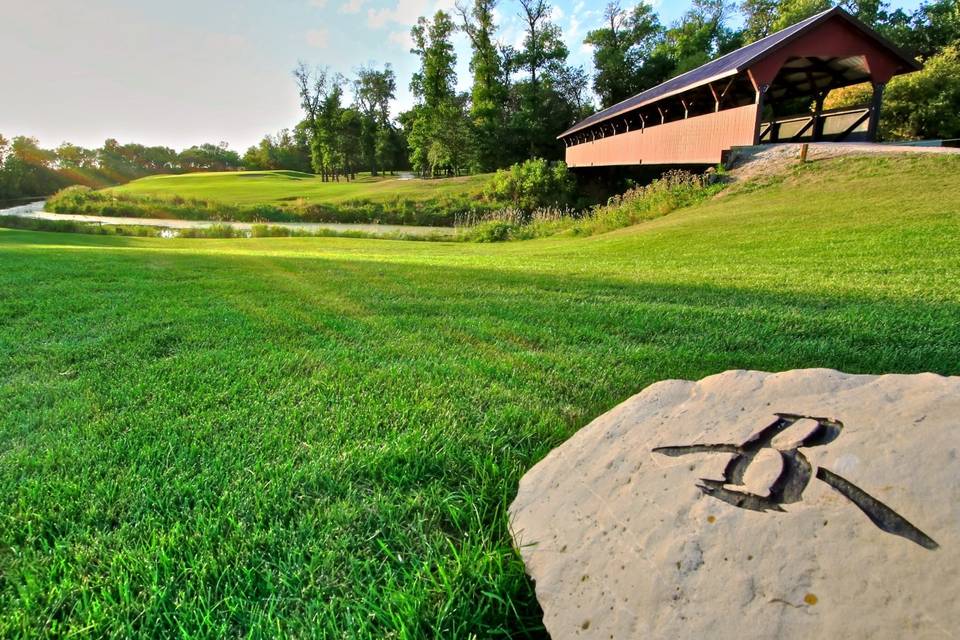 Timber frame clubhouse