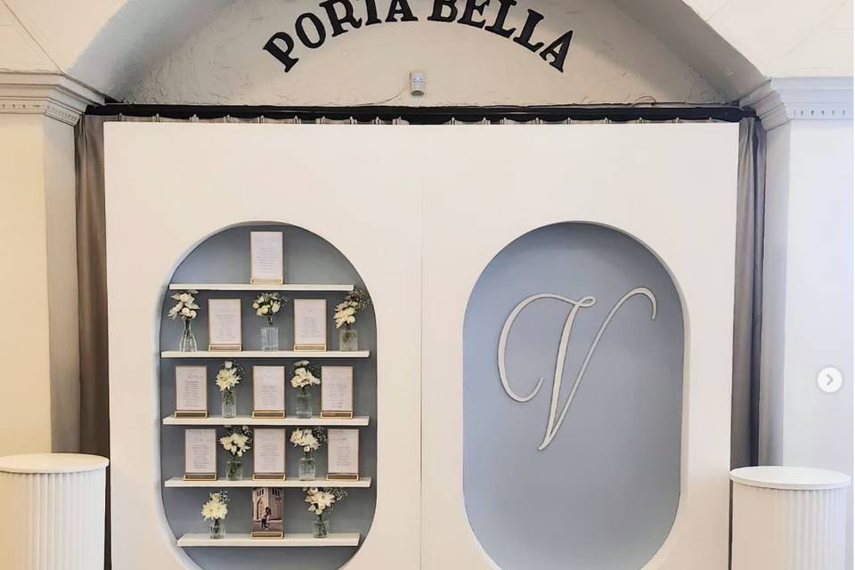 Luxury Wedding Favor Display W