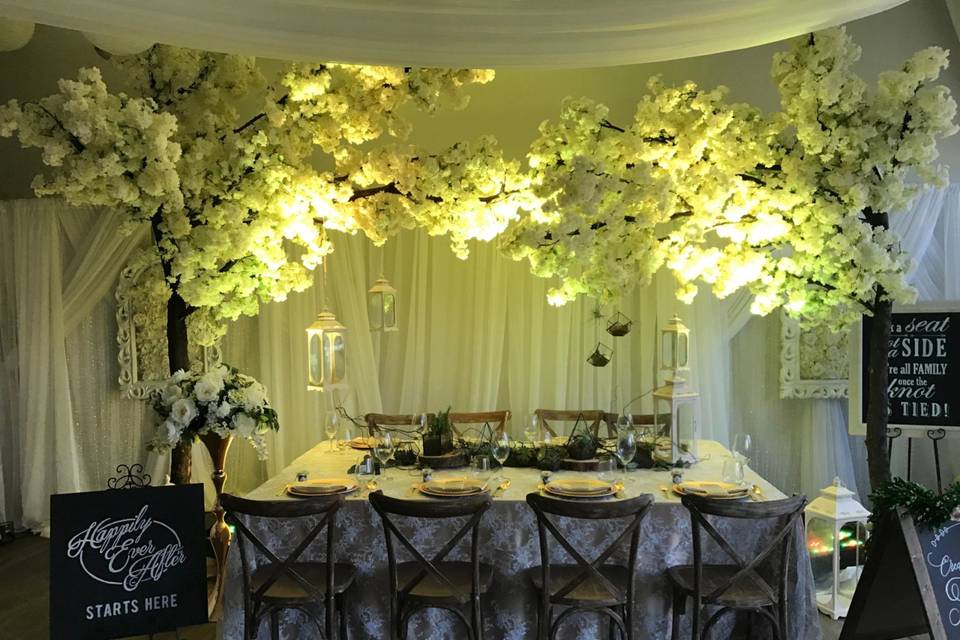 Wedding reception