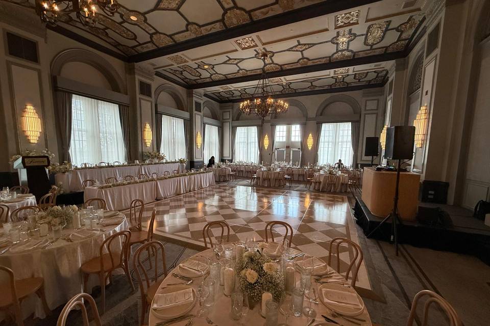 Chequered Dancefloor Wrap