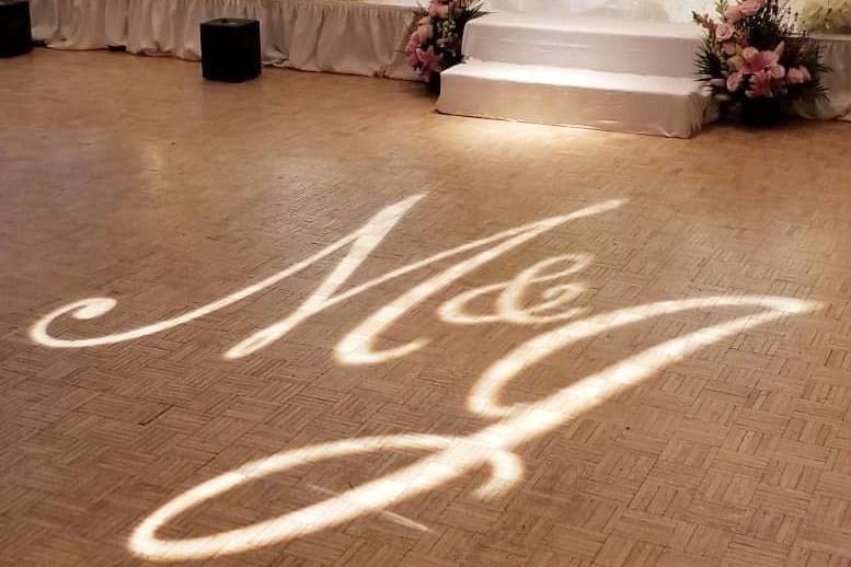 Dance-floor Monogram