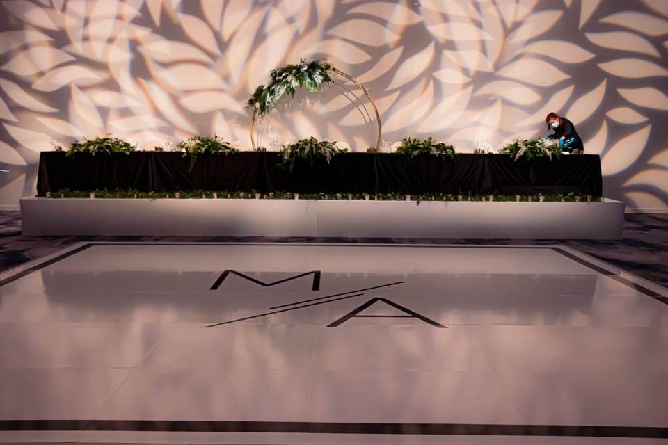 Projected Monogram & DFW