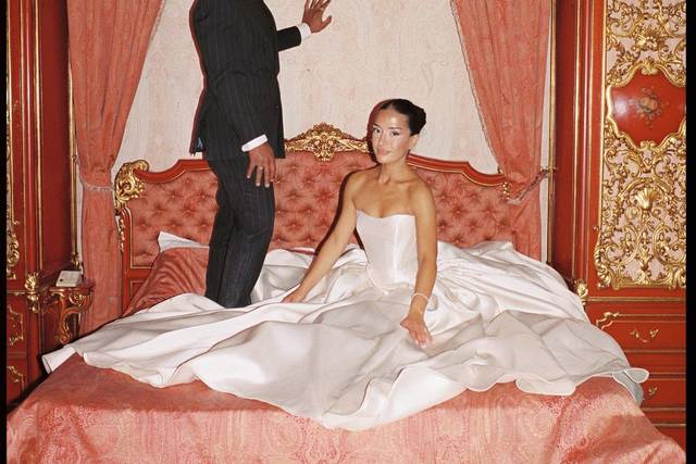 High Fashion Bride and Groom