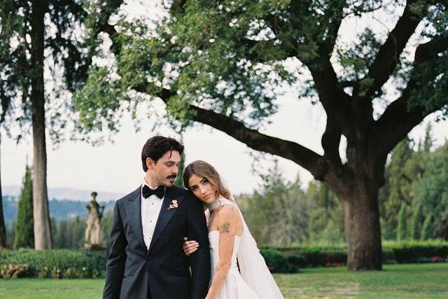 Tuscany wedding portraits