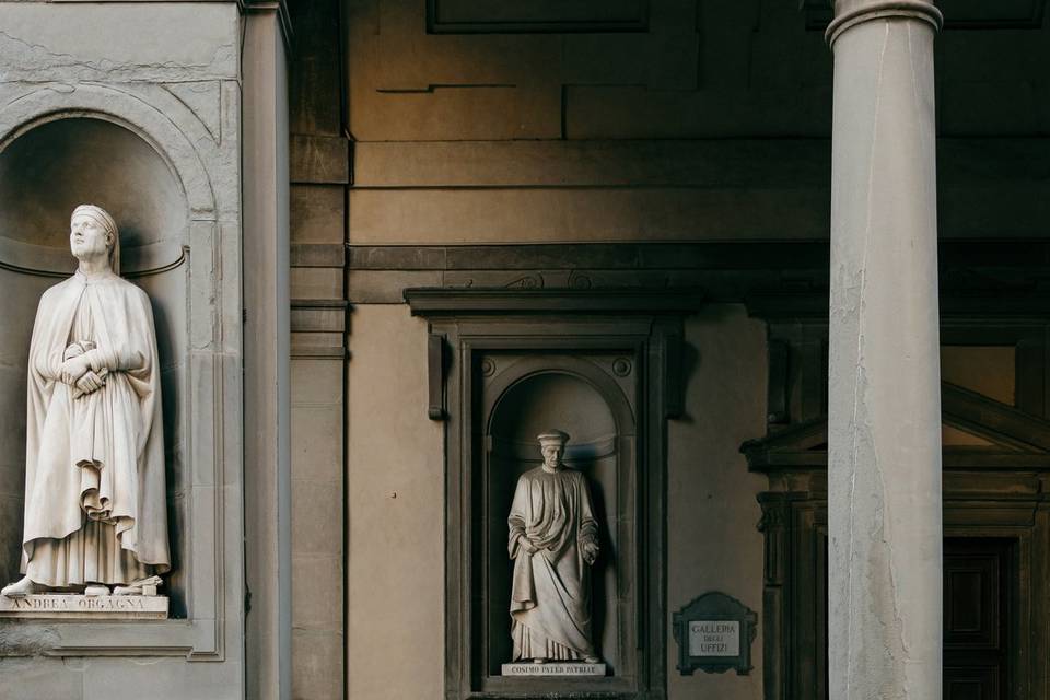 Historic florence elopement