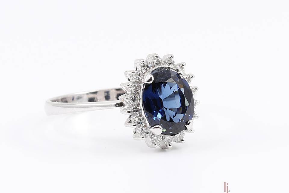 Sapphire Engagement Ring