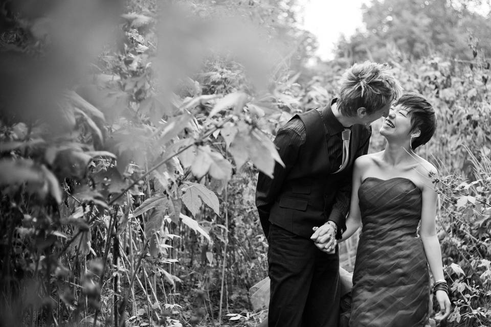 Brantford, Ontario wedding couple