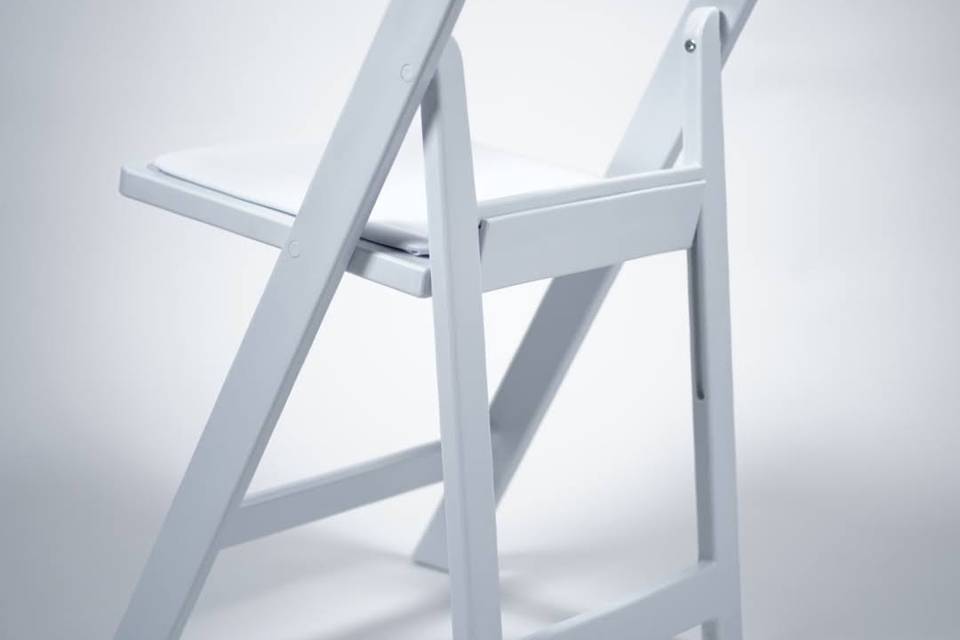 Resin folding garden chair