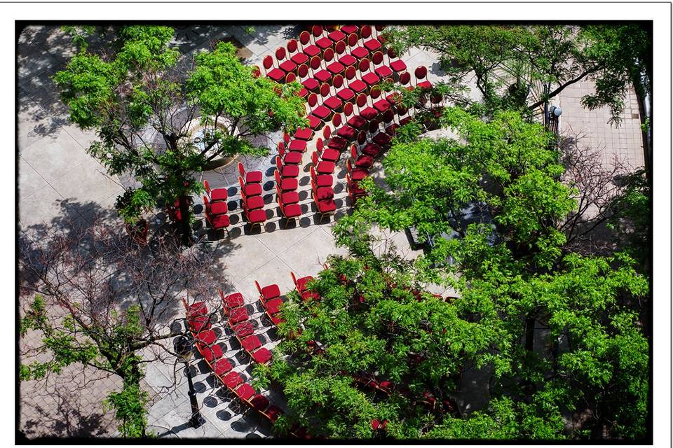 Garden Patio Ceremony