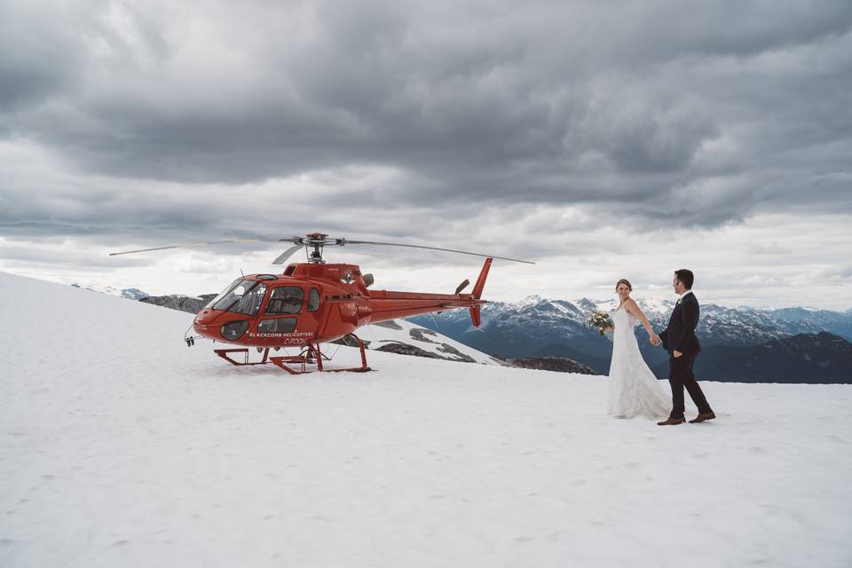 A magical helicopter ride