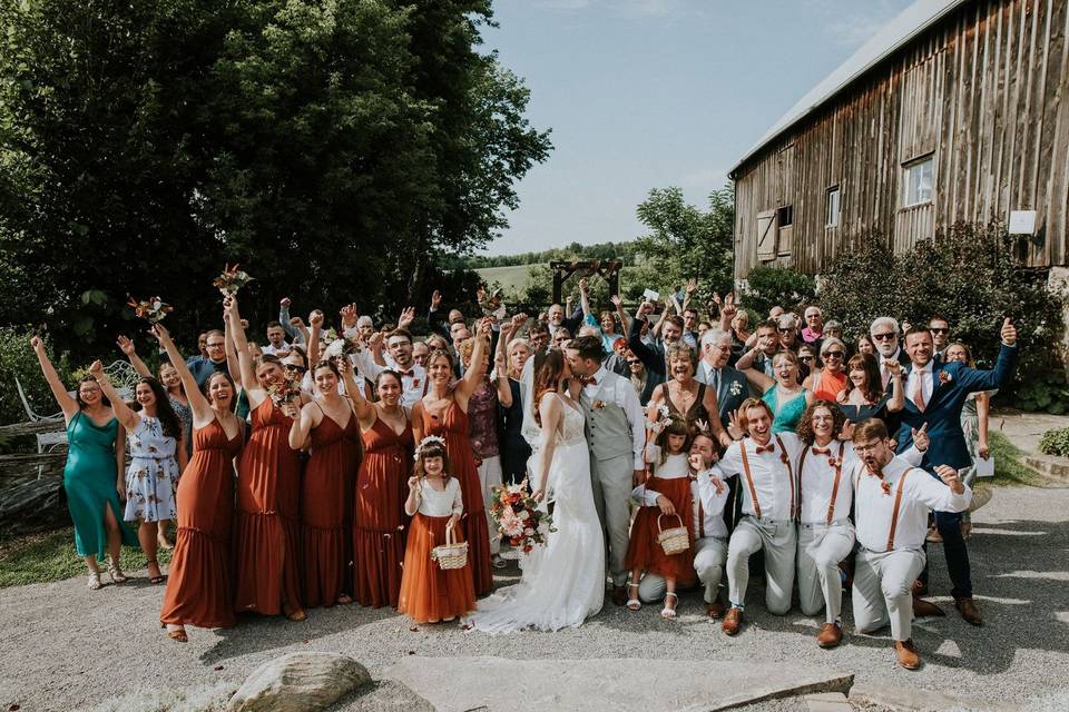 Ceremony group shot