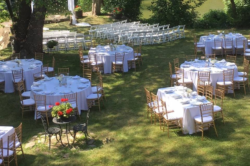 Outdoor reception