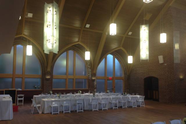 One of many reception layouts.