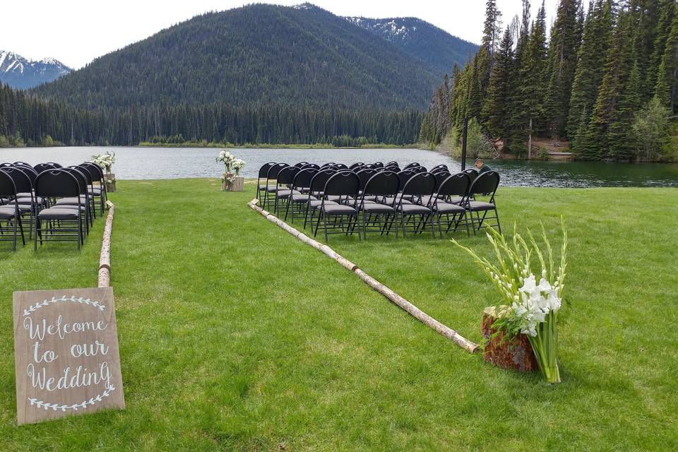 Manning Park ceremony