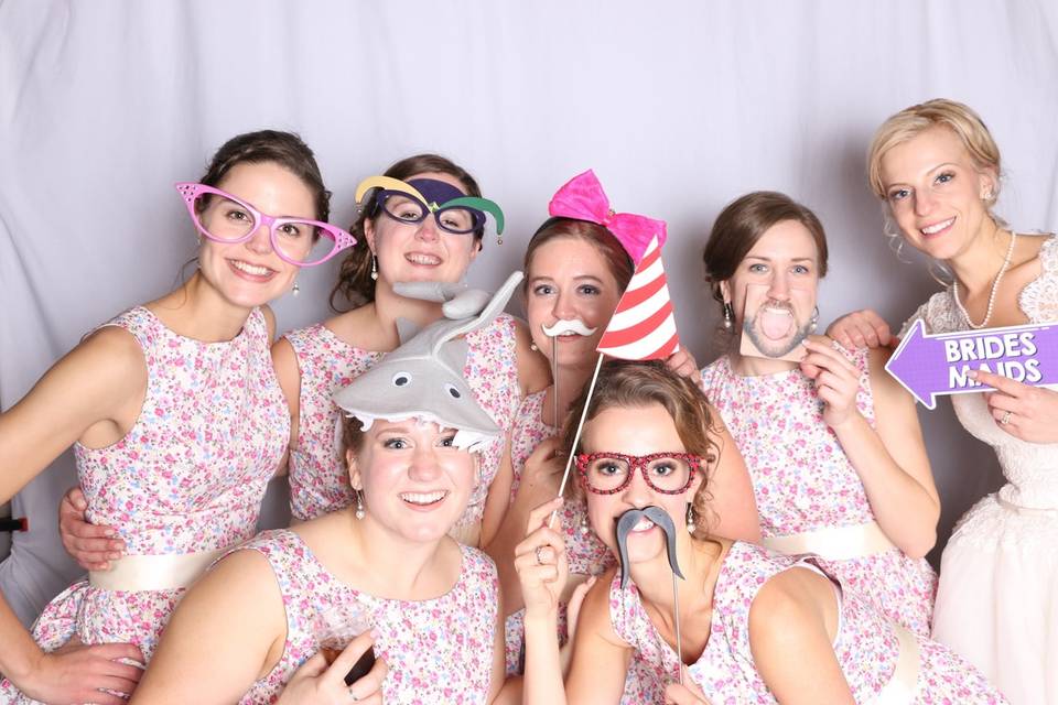 Bridal Party Photo booth