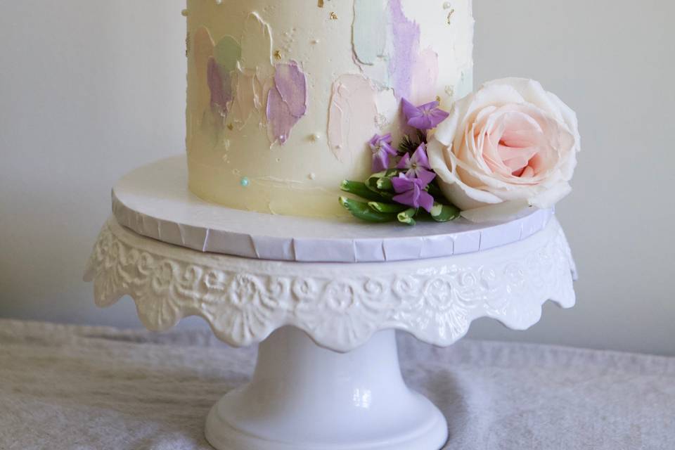 Three tier cake