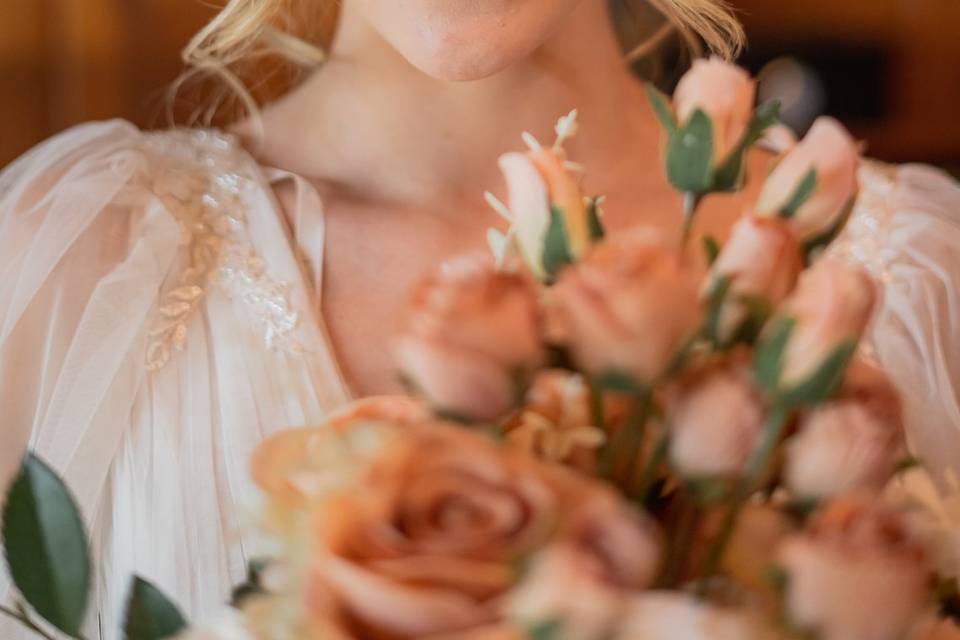 Bride and Bouquet Wedding