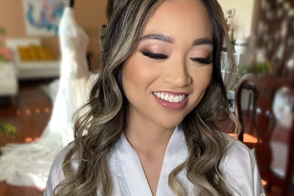 Bridal makeup